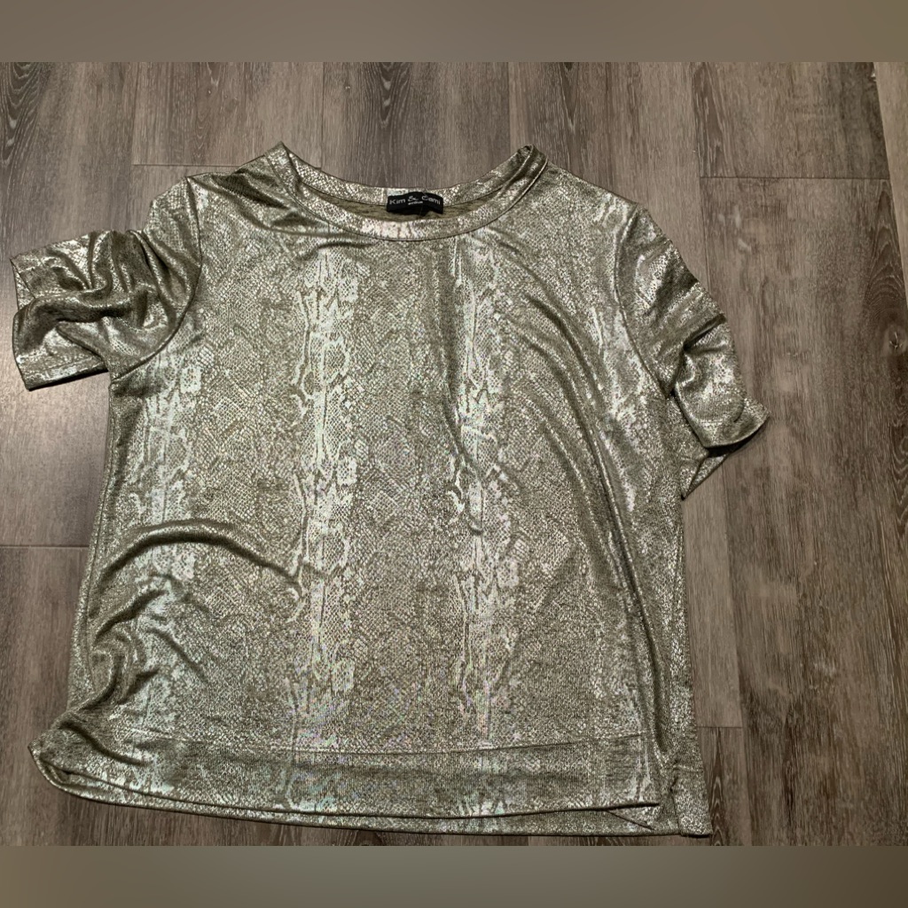 Nwot Kim & Cami Snake Print Top
